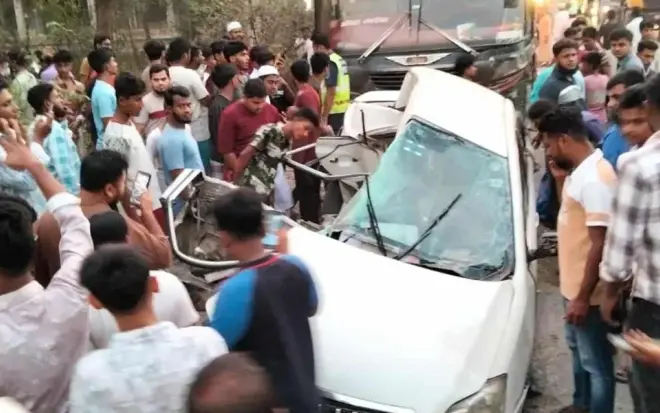 কুমিল্লায় সড়ক দুর্ঘটনা: শিশুসহ ৪ জন নি’হত