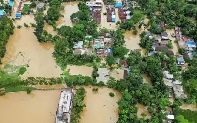 টানা ৫ দিন বৃষ্টি, মৌলভীবাজার-নেত্রকোনায় বন্যা-শঙ্কায় আরও যেসব জেলা