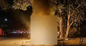 বিজেপি নেতাসহ তিনজনকে জী’বন্ত পু’ড়ি’য়ে হ’ত্যা