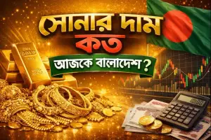 সোনার দামে স্বস্তি, আজকের বাজারদর জেনে নিন (২৮ আগস্ট)