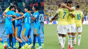 চলছে ভারত-ব্রাজিলের ম্যাচ: এক ক্লিকে সরাসরি দেখুন Live