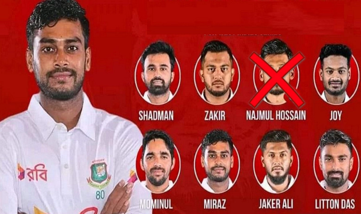 ব্যাপক পরিবর্তন নিয়ে ওয়েস্ট ইন্ডিজের বিপক্ষে শেষ টেস্ট ম্যাচের জন্য বাংলাদেশের শক্তিশালী একাদশ ঘোষণা
