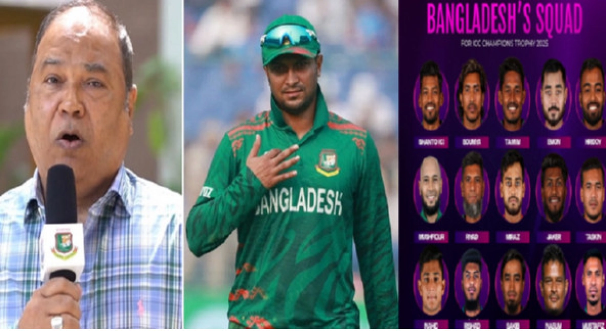 সাকিবকে চ্যাম্পিয়ন ট্রপির স্কোয়াড থেকে বাদ দেওয়ার আসল রহস্য ফাঁস