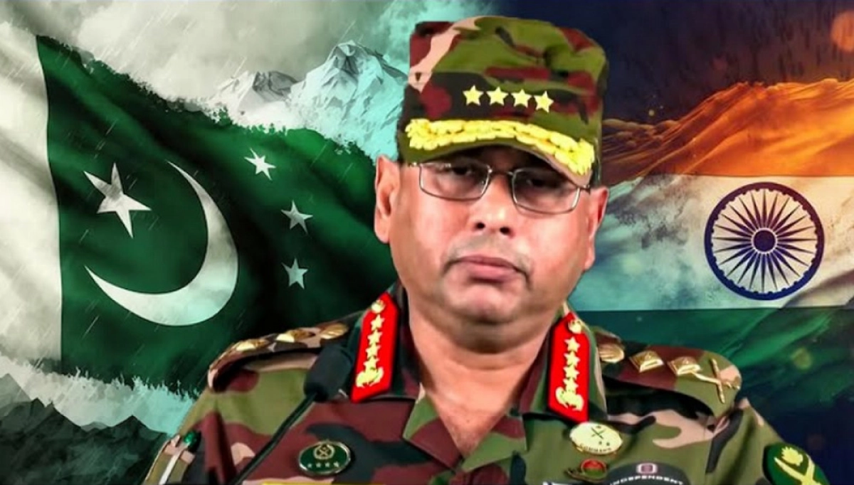 ভারতীয় গণমাধ্যমে বাংলাদেশের সেনাপ্রধানের বক্তব্য নিয়ে উত্তেজনা