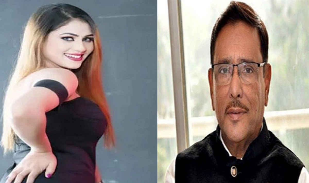 বাসায় লুকিয়ে নায়িকাকেই সরিয়ে দেন ওবায়দুল কাদের