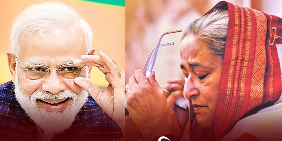 মোদি কেন হাসিনার পাশে নেই
