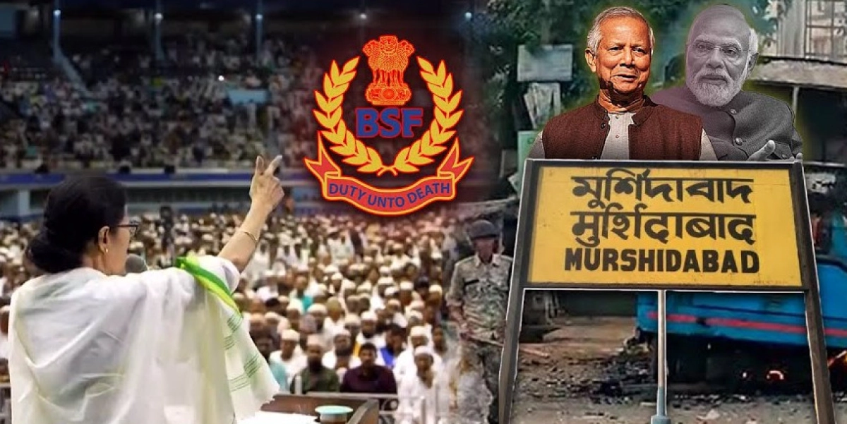 ভারতের মুর্শিদাবাদে দাঙ্গা এবং বাংলাদেশকে দায়ী করলেন মমতা
