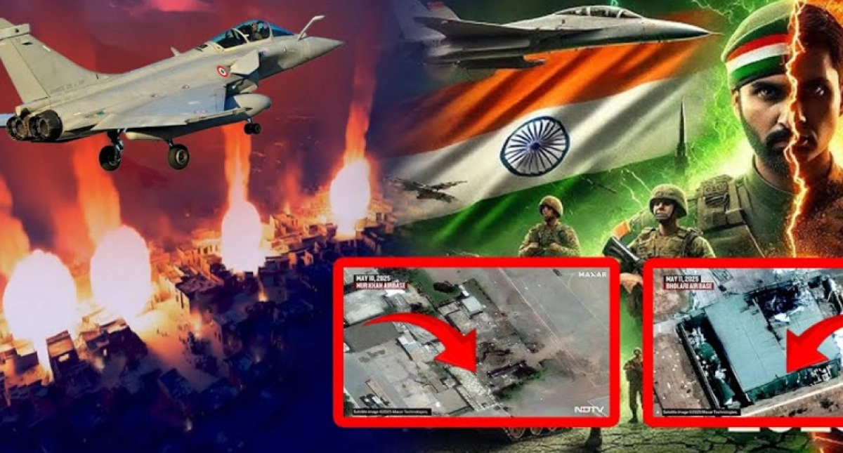 স্যাটেলাইট ছবি ফাঁস: পাকিস্তানে ভারতীয় হামলার দৃশ্য ভাইরাল মিডিয়ায়