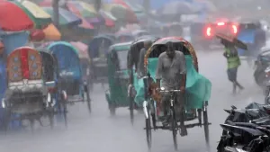 সারা দেশে টানা ৫ দিনের ভারী বৃষ্টির পূর্বাভাস