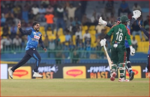 নাটকীয়ভাবে শেষ হলো বাংলাদেশ-শ্রীলঙ্কা প্রথম ওয়ানডে