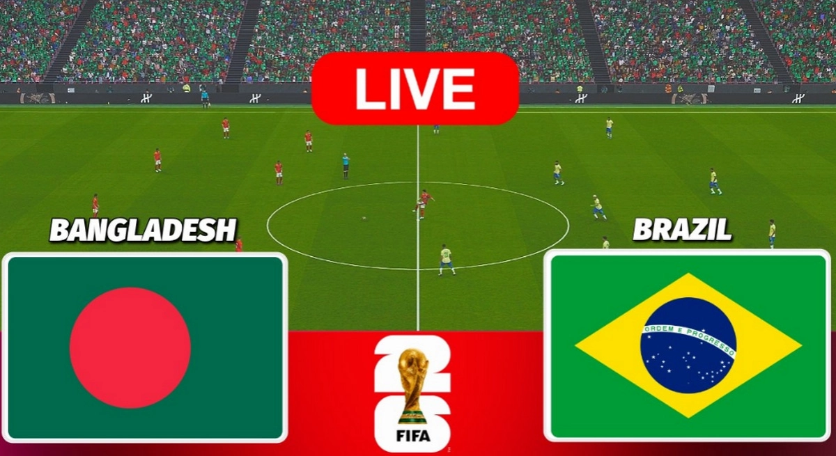 লাইভ স্কোর: ৩০ মিনিটে ব্রাজিল ২-০ গোলে এগিয়ে, খেলা দেখুন এখানে