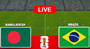 চলছে ব্রাজিল বনাম বাংলাদেশ ম্যাচ; লাইভ দেখুন এখানে