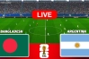 বাংলাদেশ বনাম আর্জেন্টিনা: ২৫ মিনিটে গোল-খেলাটি সরাসরি দেখুন(LIVE)
