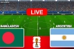 বাংলাদেশ বনাম আর্জেন্টিনা: ২৫ মিনিটে গোল-খেলাটি সরাসরি দেখুন(LIVE)