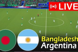 বাংলাদেশ বনাম আর্জেন্টিনা: চলছে দ্বিতীয়ার্ধের খেলা, শুরুতেই গোল-দেখুন সরাসরি LIVE