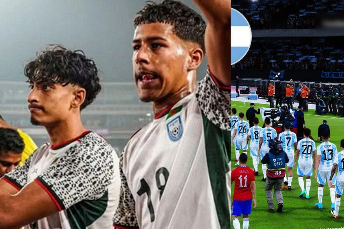 বাংলাদেশ বনাম আর্জেন্টিনা: নির্ধারিত ৯০ মিনিটের খেলা শেষ-দেখুন ফলাফল