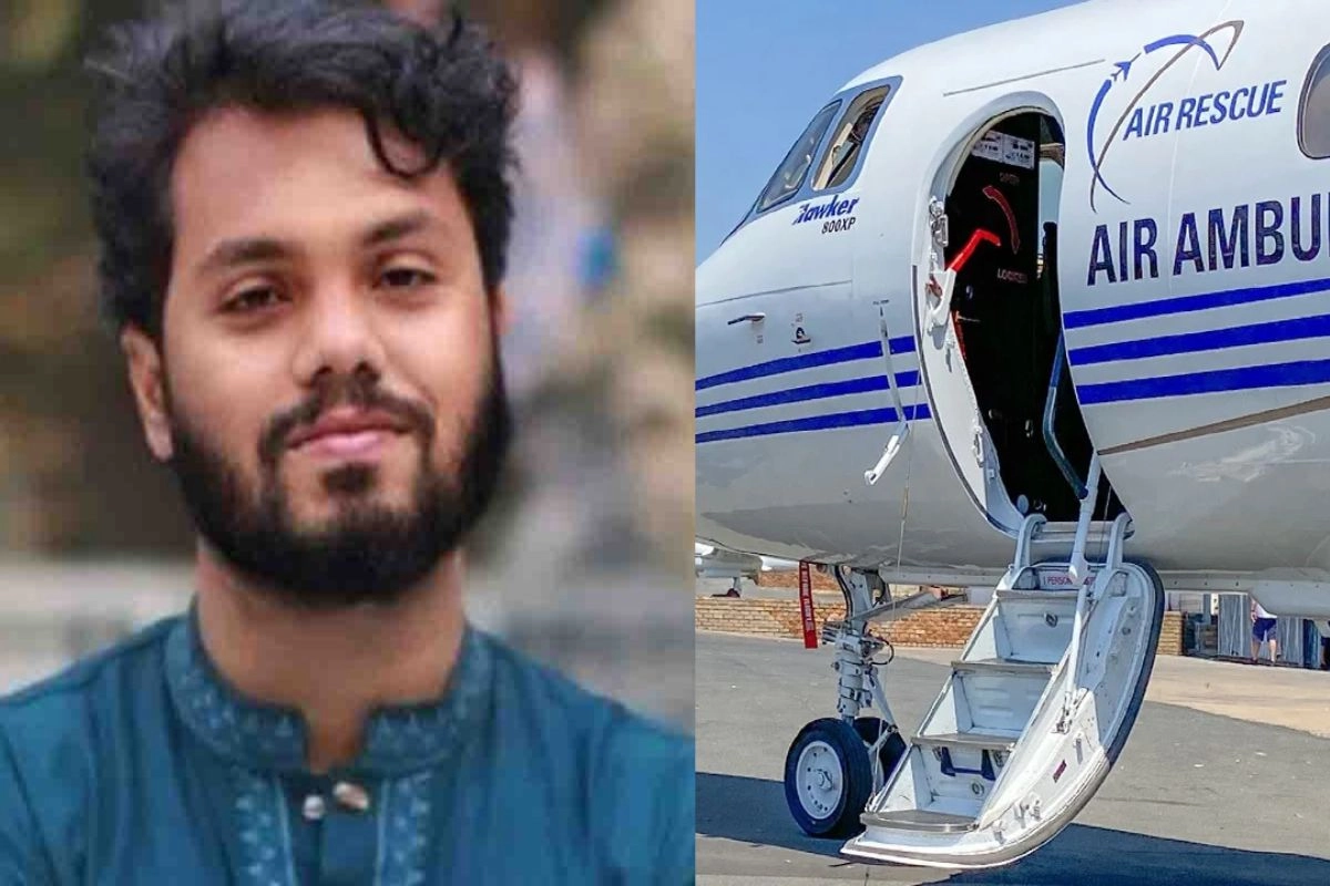 হাদিকে থাইল্যান্ড নিতে প্রস্তুত এয়ার অ্যাম্বুলেন্স