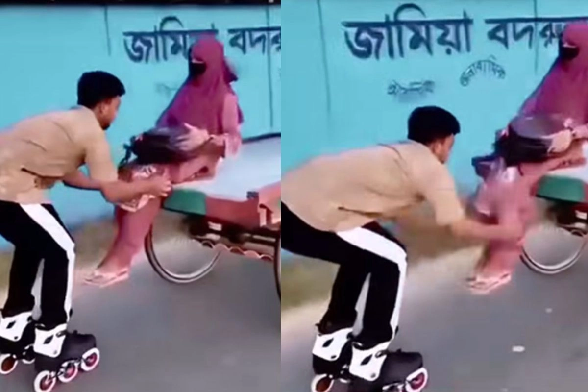 কনটেন্ট তৈরি করতে গিয়ে মেয়ের পাজামা খু’লে দেওয়া: যা জানা গেল