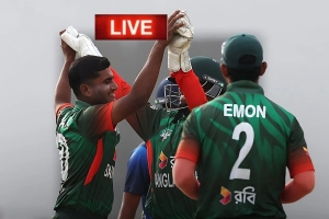 সেমিফাইনালে মুখোমুখি বাংলাদেশ–পাকিস্তান:বৃষ্টিতে কমলো ওভার, দেখুন সরাসরি(LIVE)